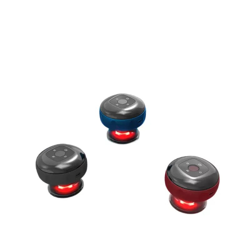 Orgezz™ Cupper Massager - utilisation sur bras, ventre, dos et jambes